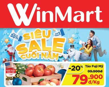 Cẩm Nang Mua sắm WinMart từ 05/12-18/12 khu vực Miền Nam, Miền Trung