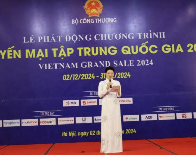 Khai mạc Lễ phát động Chương trình Khuyến mại tập trung quốc gia 2024