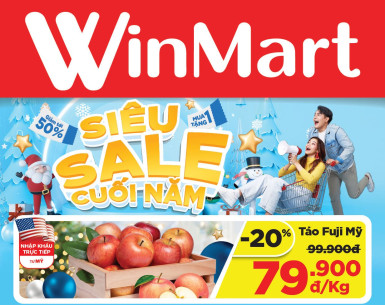 Cẩm Nang Mua sắm WinMart từ 05/12-18/12 khu vực Miền Bắc