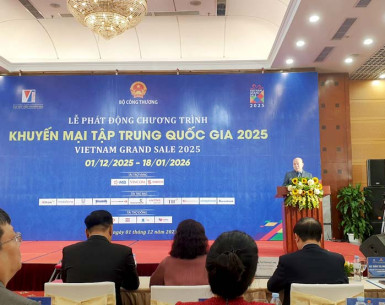 Chương trình “Khuyến mại tập trung quốc gia 2025 – Vietnam Grand Sale 2025” chính thức được phát động