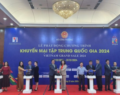 Phát động chương trình “Khuyến mại tập trung quốc gia 2024” kích cầu tiêu dùng