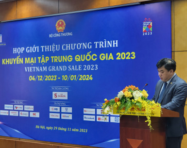 Họp giới thiệu Chương trình “Chương trình Khuyến mại tập trung quốc gia 2023 - Vietnam Grand Sale 2023"