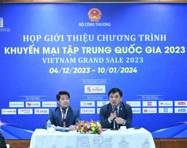 Chương trình “Khuyến mại tập trung quốc gia 2023” diễn ra từ 4-12-2023 đến 10-1-2024