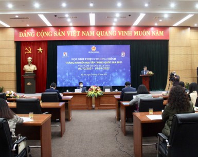 Sắp diễn ra Chương trình “Tháng khuyến mại tập trung quốc gia 2021”