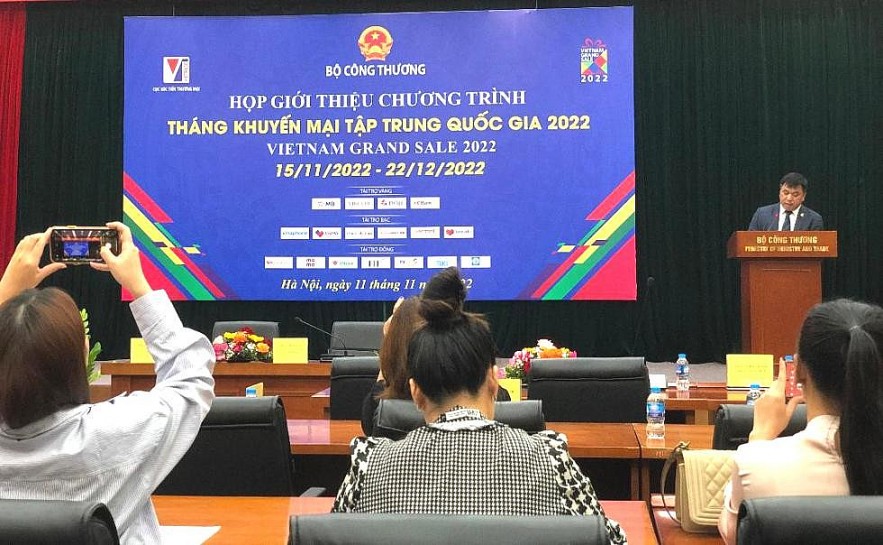 Tháng khuyến mại tập trung quốc gia 2022 diễn ra từ ngày 15/11 - 22/12